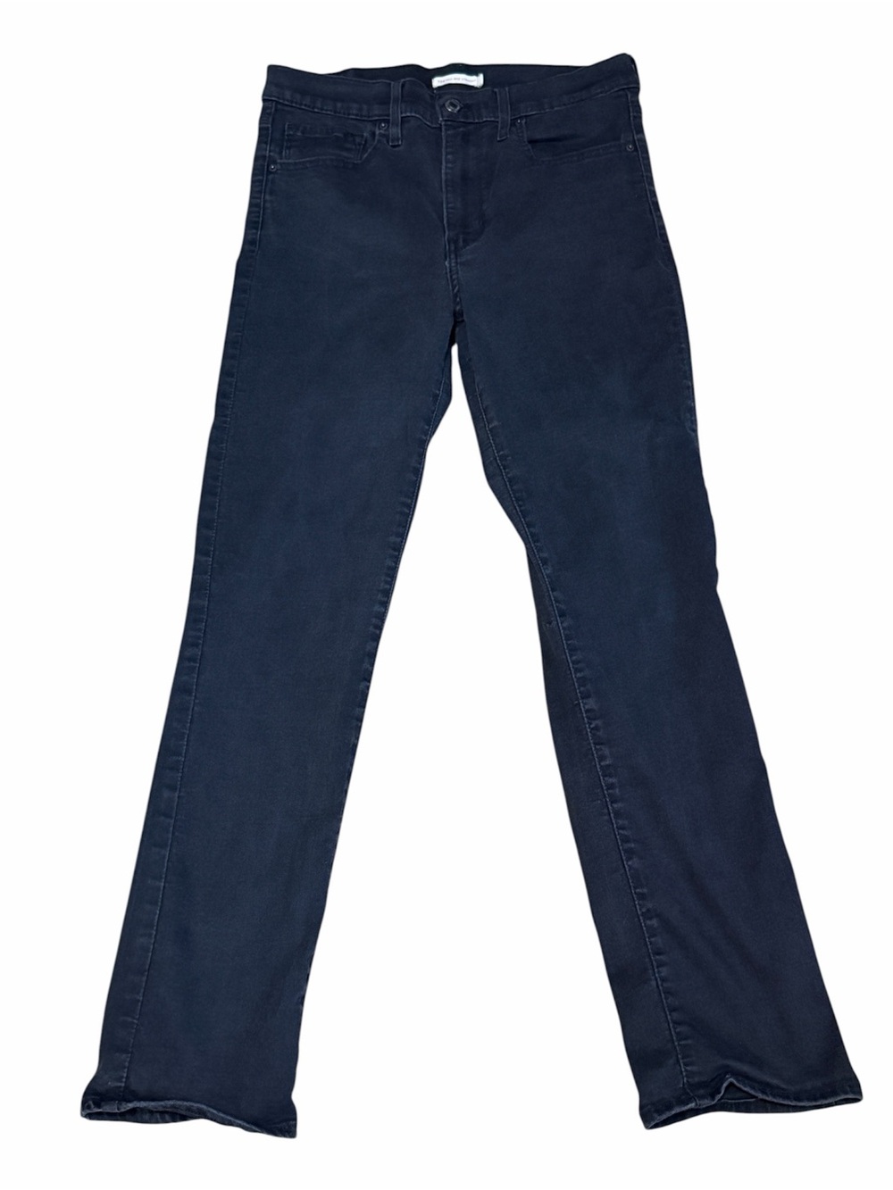 Levi's 724 Black Straight-Leg Women's Jeans